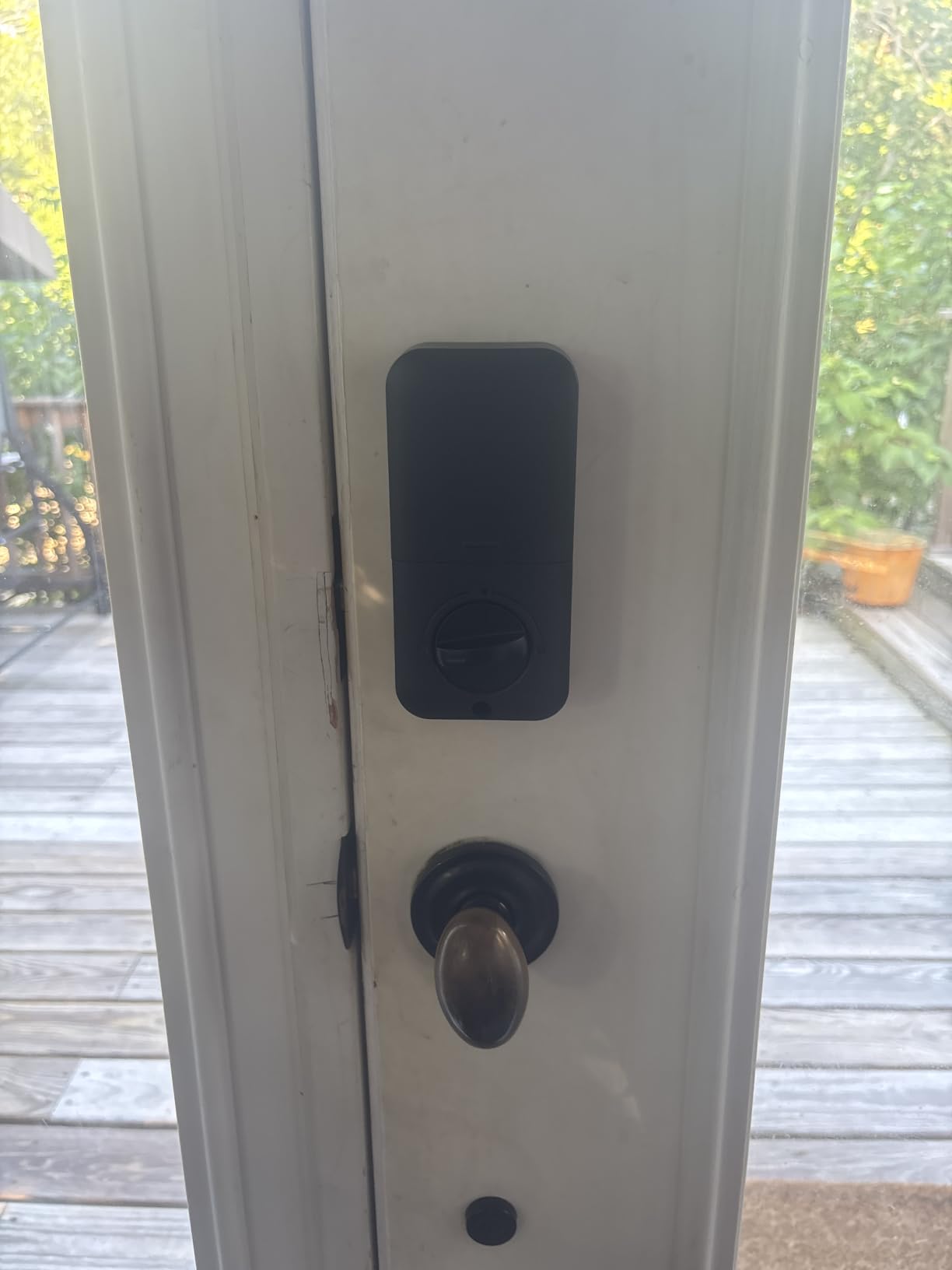 TEEHO TE001 Keyless Entry Deadbolt with Keypad for Front Door, Matte Black | ANSI Grade 3 Security, 20 User Codes, Low Battery Alert, IP54 Waterproof, One Touch Lock, Anti-Peep Password & 2 Backup Keys customer photo 1
