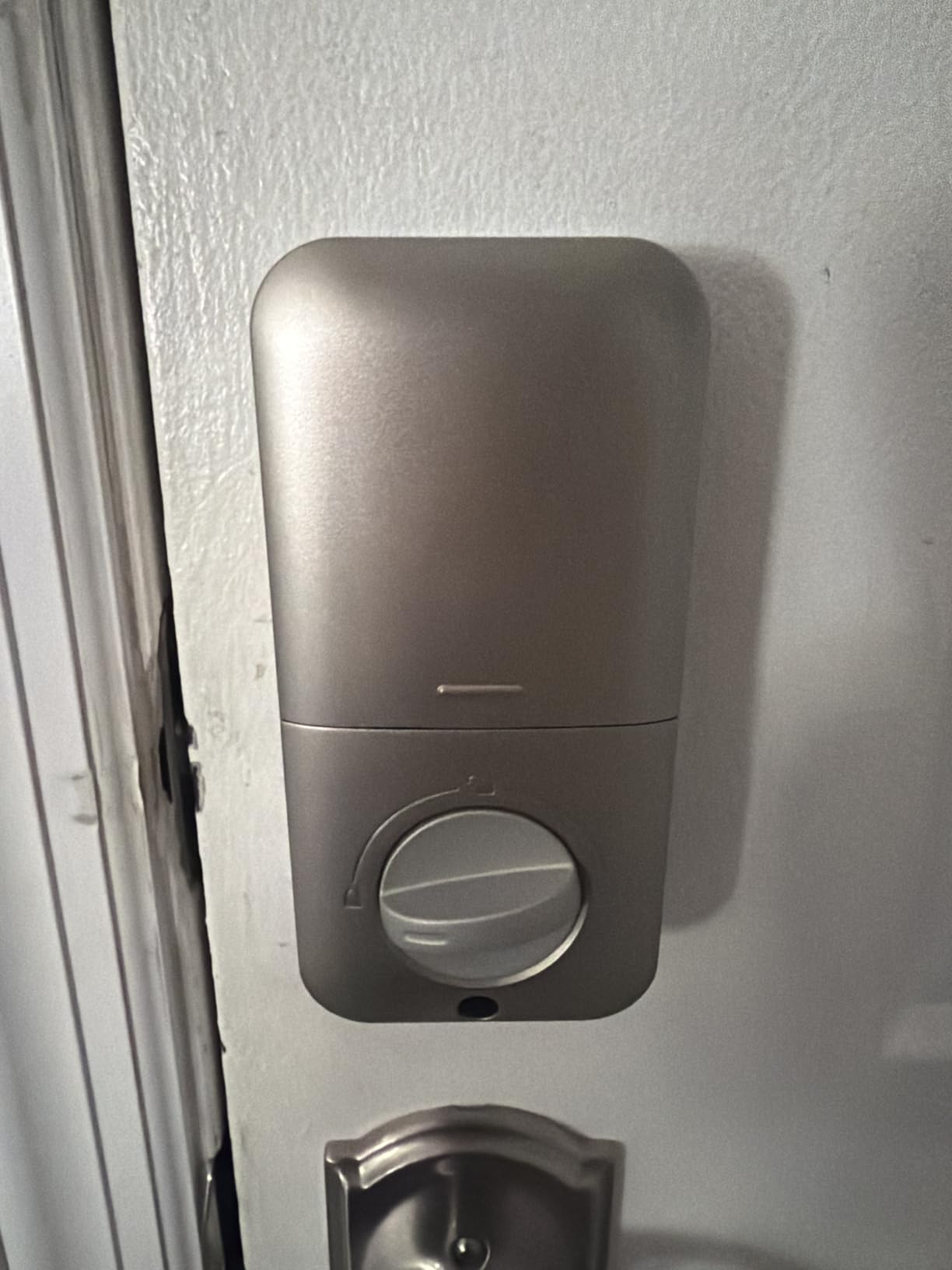 TEEHO TE001 Keyless Entry Deadbolt with Keypad for Front Door, Matte Black | ANSI Grade 3 Security, 20 User Codes, Low Battery Alert, IP54 Waterproof, One Touch Lock, Anti-Peep Password & 2 Backup Keys customer photo 2