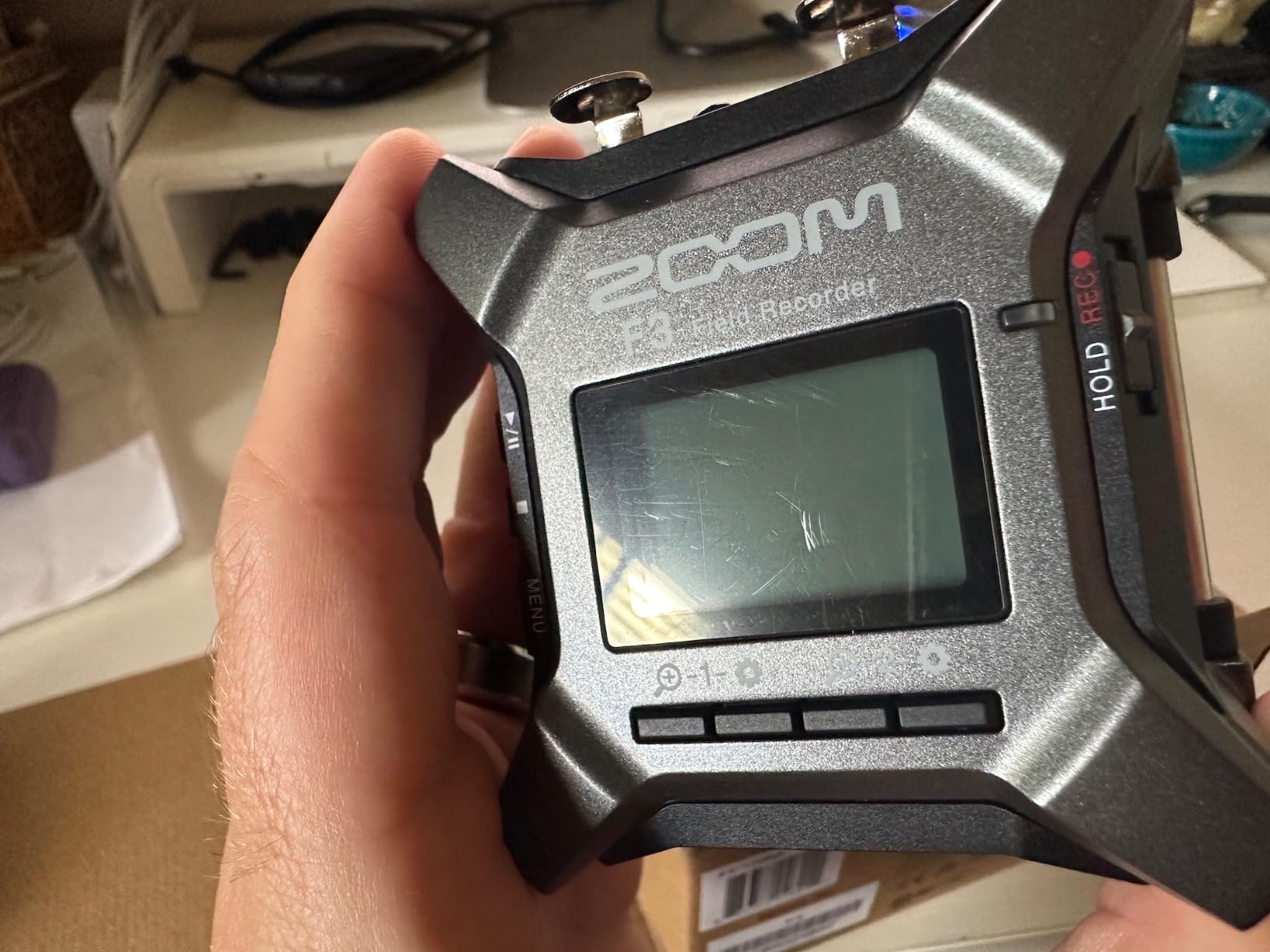 Zoom F3 Professional Field Recorder for Filmmakers & Musicians customer photo 2