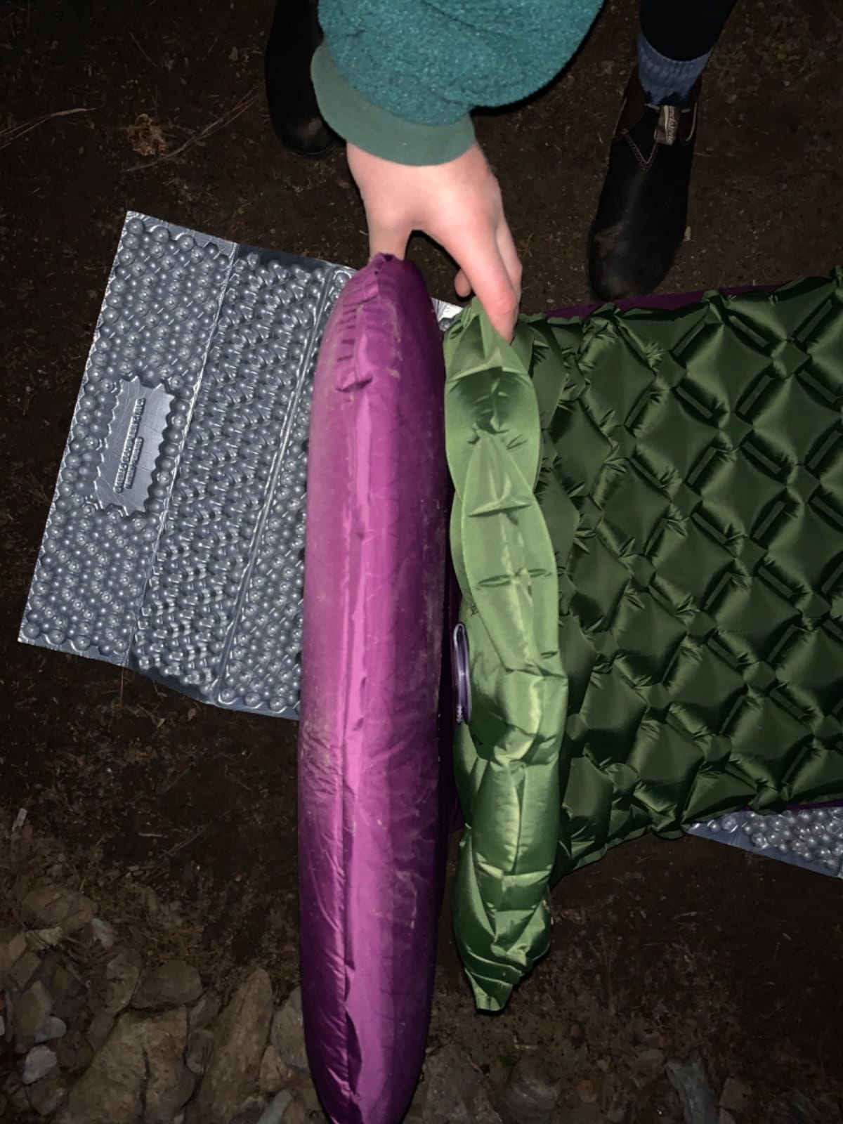 Sleepingo Ultralight Sleeping Mat - Inflatable & Compact Camping Air Mattress for Backpacking, Hiking- New customer photo 1