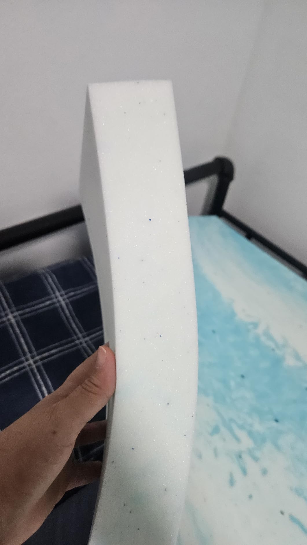 EGO 2 Inch King Mattress Topper Gel Memory Foam for Pressure Relief customer photo 1
