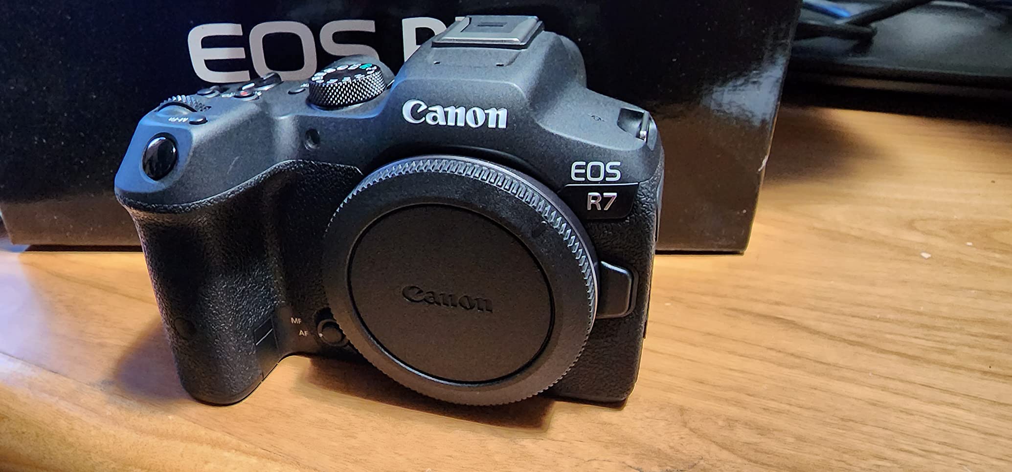 Canon EOS R7 Mirrorless Camera (Body Only), Hybrid Camera, 32.5 Megapixel (APS-C) CMOS Sensor, 4K Video, for Sports, Action, Content Creators, Vlogging Camera, Black customer photo 2