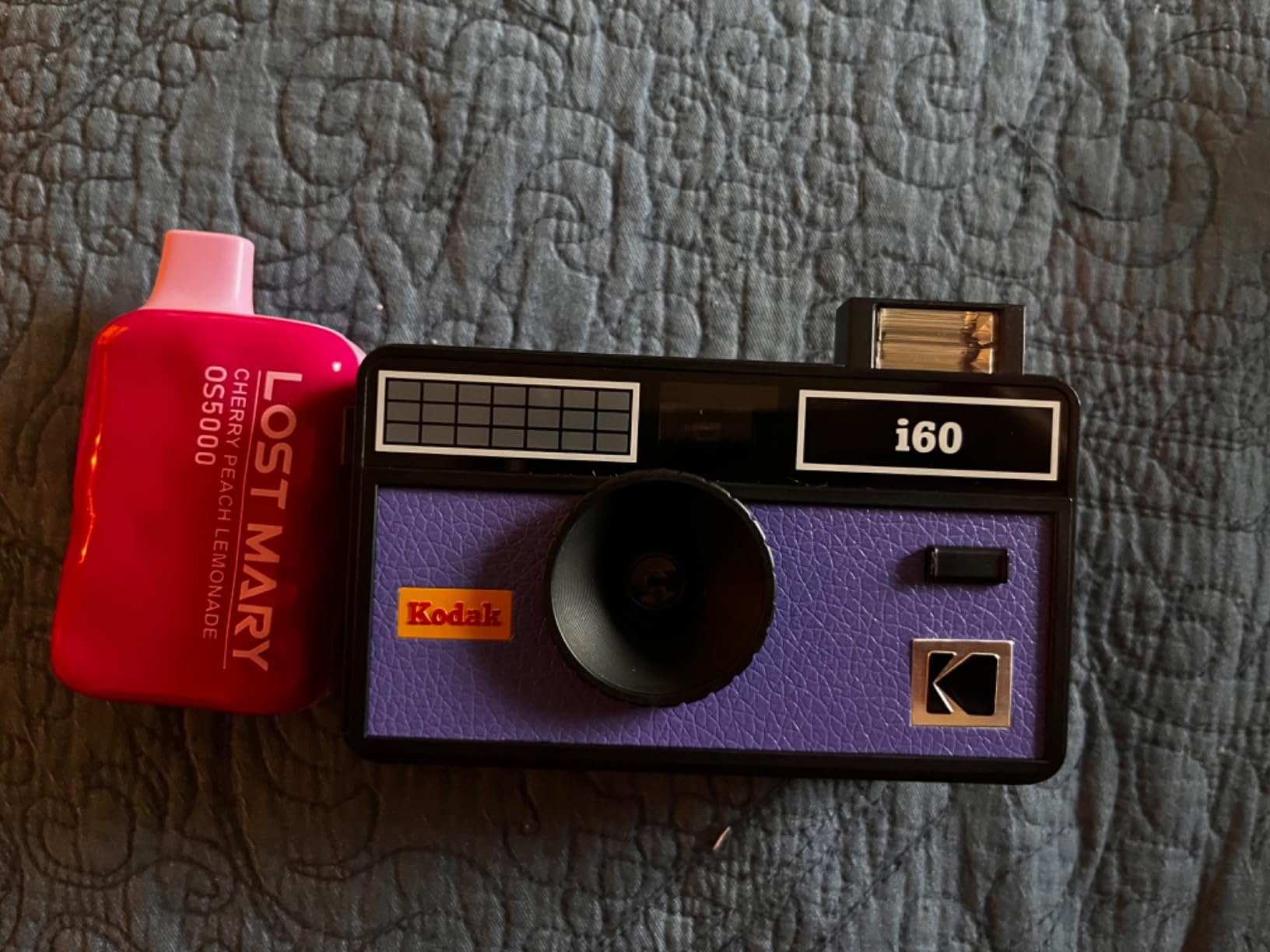 Kodak i60 Reusable 35mm Film Camera - Retro Style, Focus Free, Built in Flash, Press and Pop-up Flash (Very Peri) customer photo 1