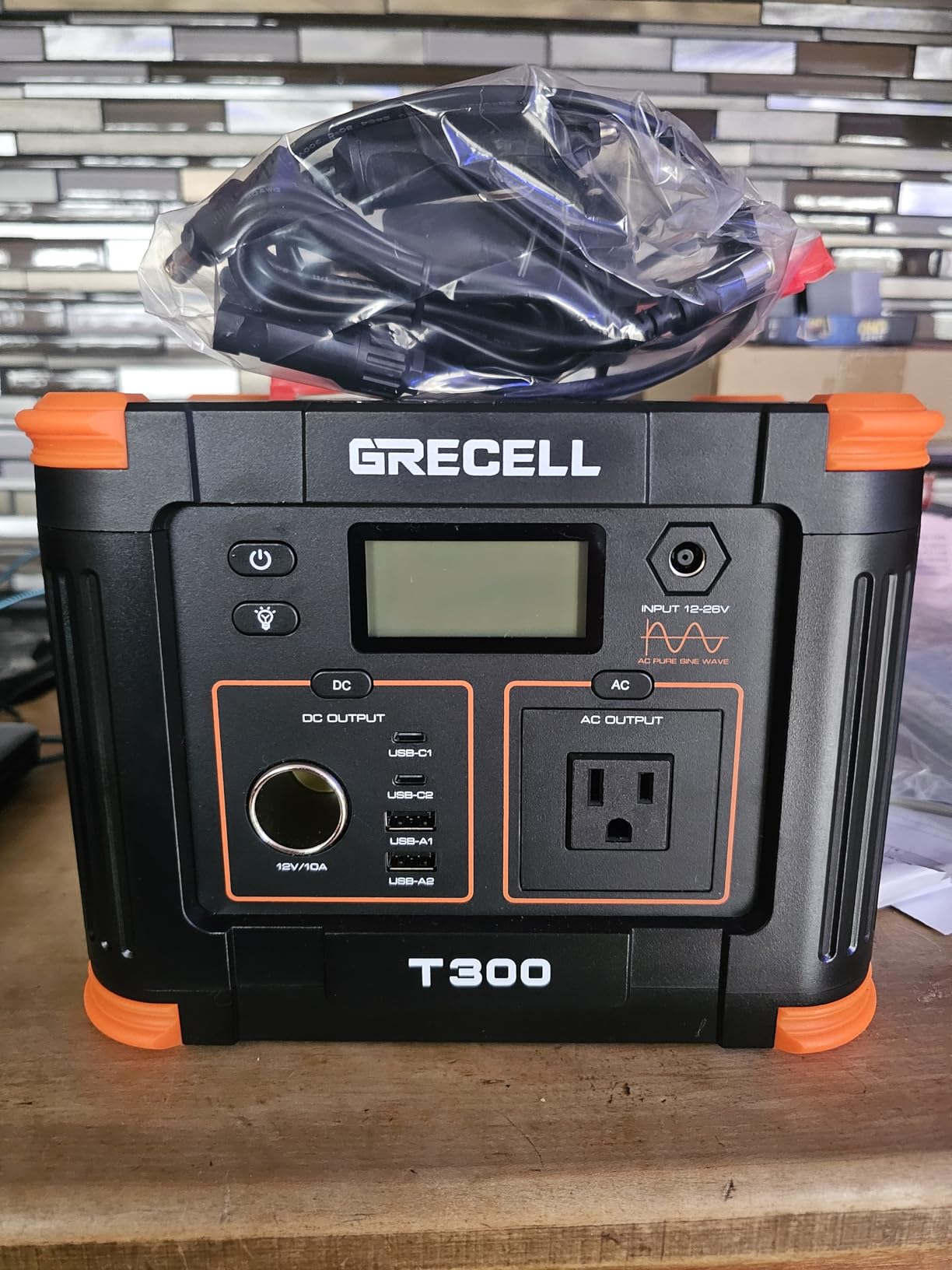 Portable Power Station 330W, GRECELL 230.88Wh Solar Generator customer photo 2