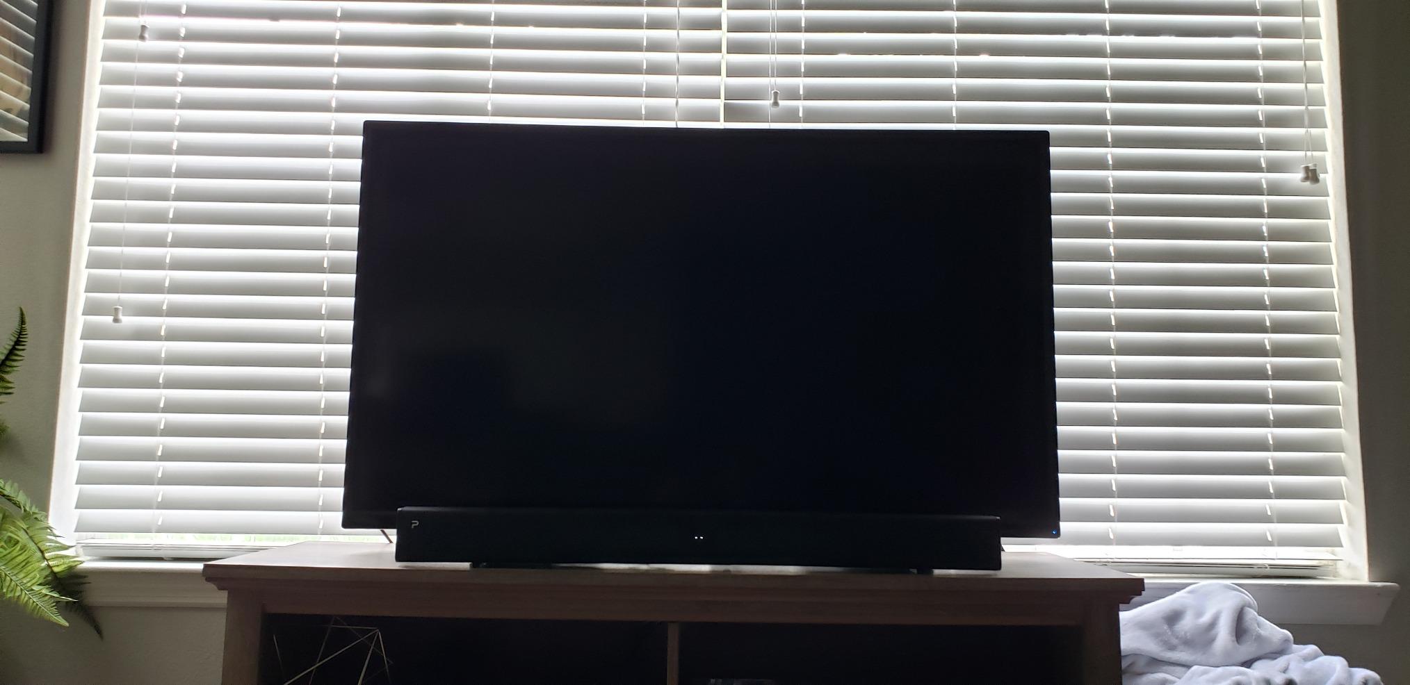 2.1 Compact Sound Bars for TV with Subwoofer, HDMI ARC/Bluetooth 5.0/Optical/AUX/RCA Connection, Remote Control, Adjustable Bass, Wall Mountable – P15, 140W, 16 inch, Black customer photo 2