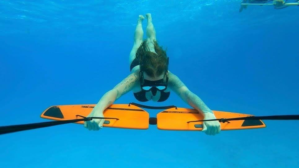 Seovediary Snorkeling Gear for Adults, Anti-Fog Mask with Dry Top Snorkel customer photo 1