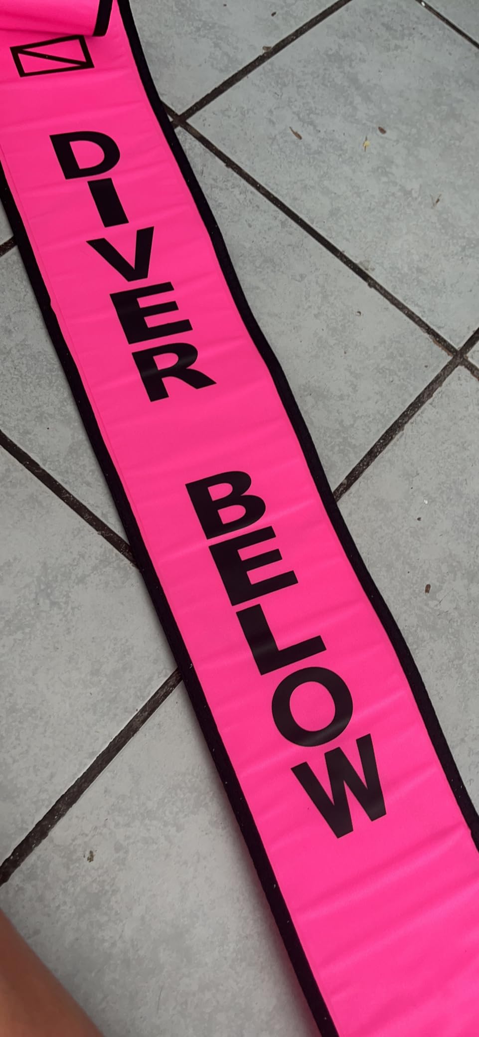 Surface Marker Buoy Scuba, High Visibility Close Bottom SMB Signal Tube customer photo 1