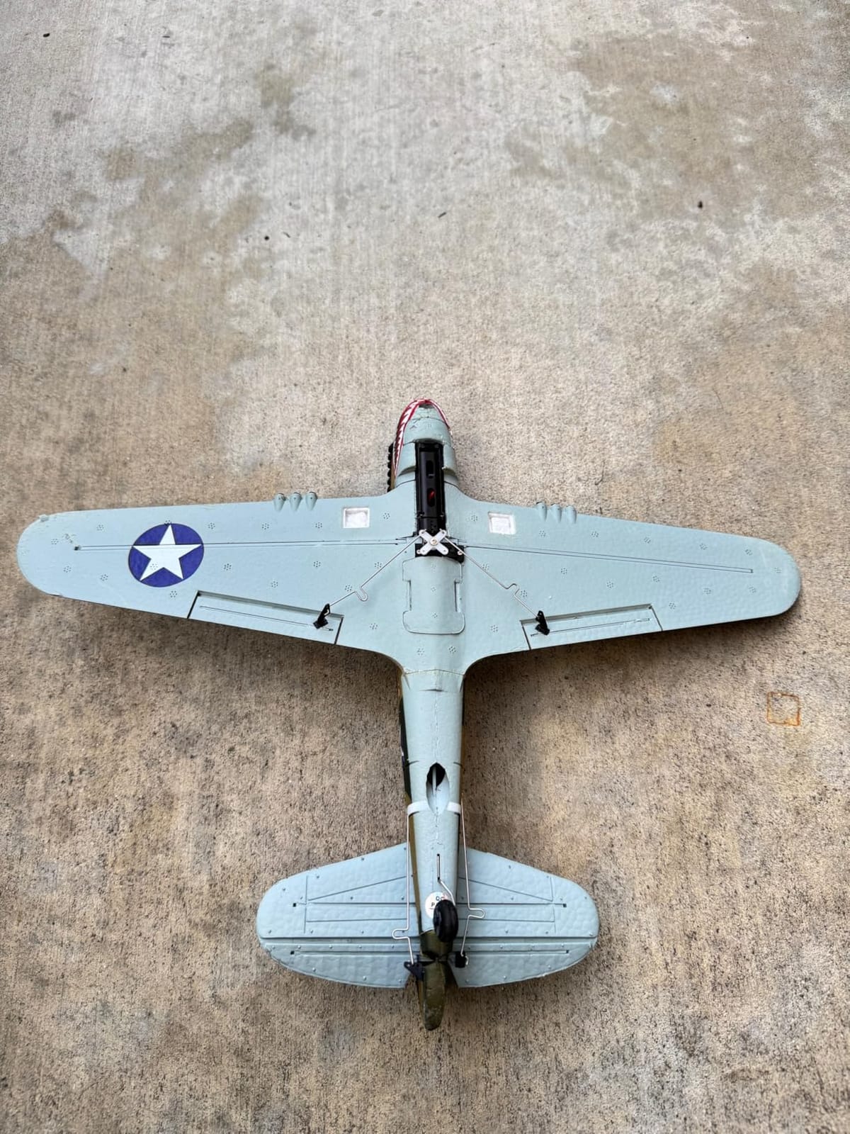 LEAMBE RC Plane 4 Channel Remote Control Airplane - Ready to Fly P-40 Warhawk RC Airplane for Beginners Adult with Xpilot Stabilization System & One Key Aerobatic customer photo 2