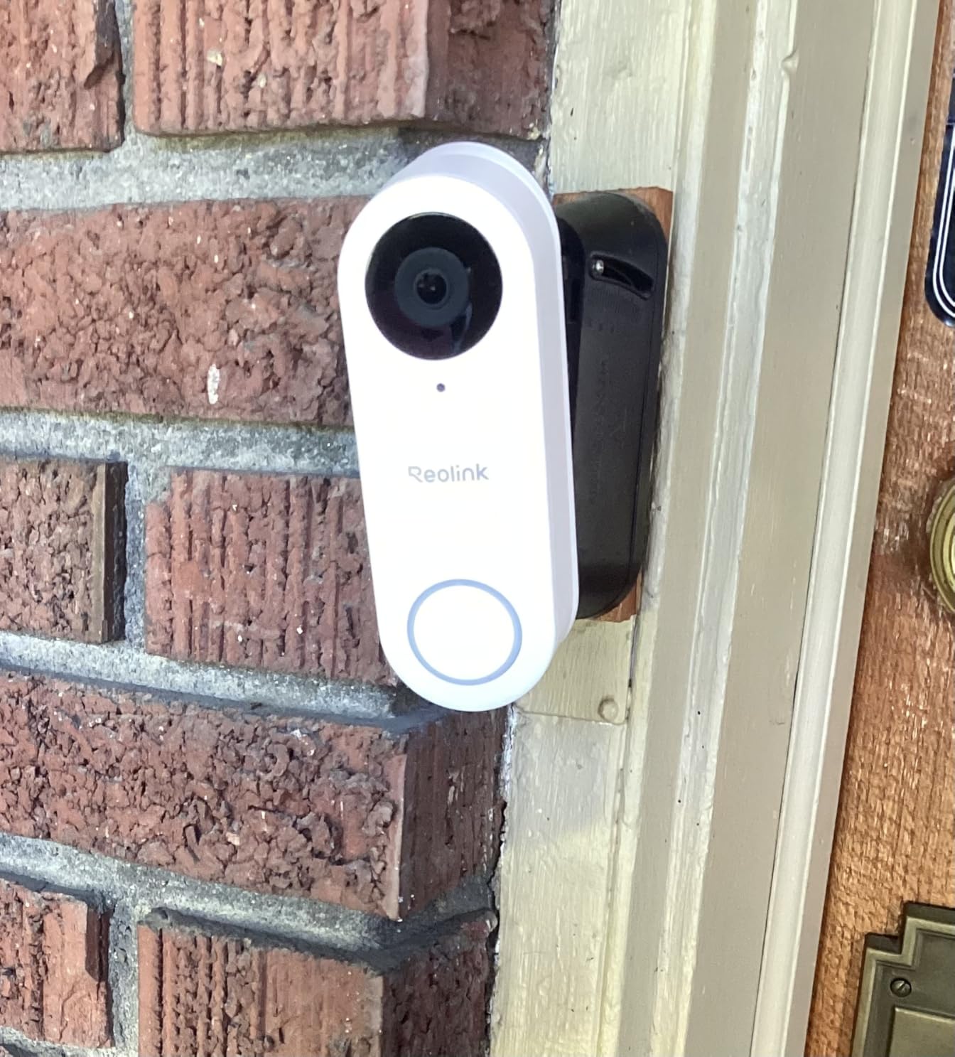 REOLINK Video Doorbell WiFi 2K Wired Camera, 4:3 Wide View Outdoor Camera | No Subscription Local Storage, AI Detection, 5G&2.4G WiFi, Two-Way Talk, Front Door Home Security, Customized Reolink Chime customer photo 2
