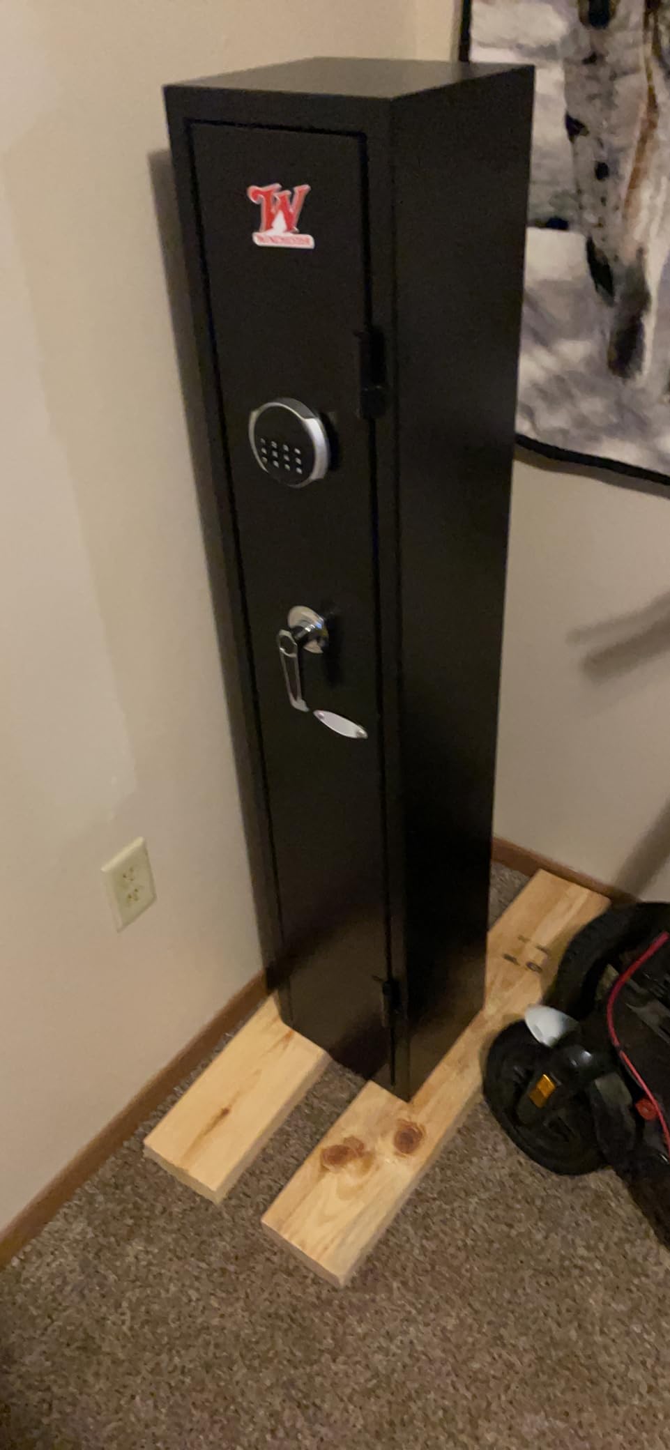 KAER 2-3 Long Gun Safe for Rifles and Pistols,Assembled Rifle Safe for Home customer photo 2