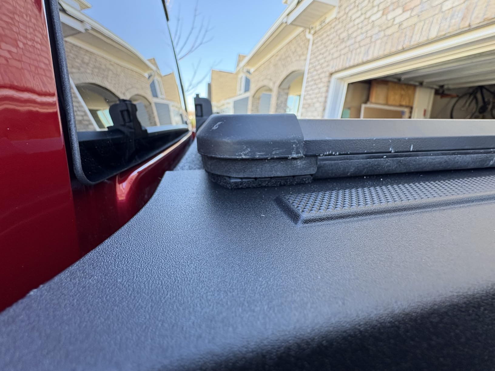 Tutel Hard Shell Folding Truck Bed Tonneau Cover|Fits 2015-2026 Ford F150 6'5