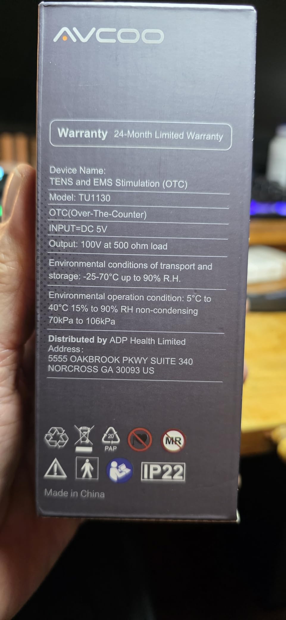 AVCOO 30 Modes TENS EMS Unit Muscle Stimulator for Pain Relief, 12 Pcs Pads | Compact Dual Channel EMS Muscle Stimulator for Back, Shoulder, Neck Pain Relief, Physical Therapy, 30 Intensity Levels customer photo 1