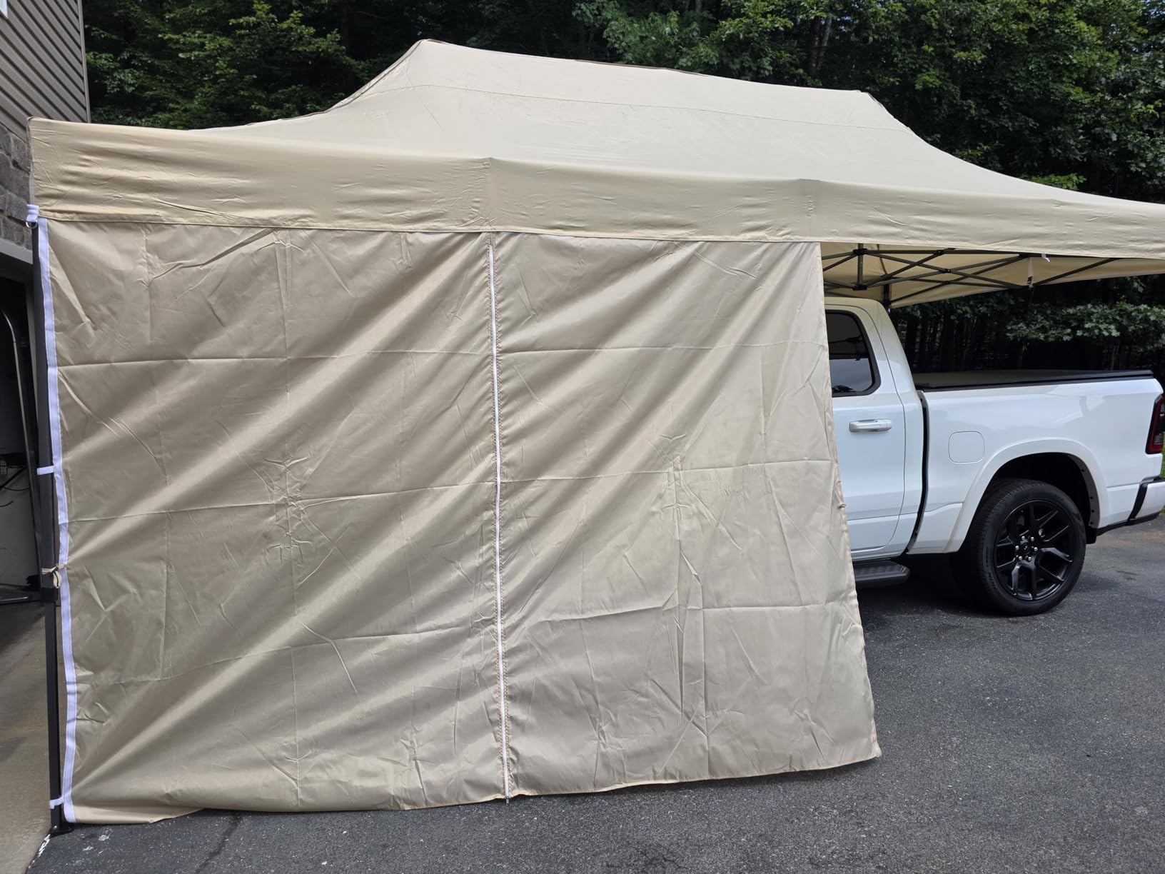 COBIZI 10x20 Heavy Duty Pop Up Canopy Tent with Sidewalls, Easy Up Canopy customer photo 1