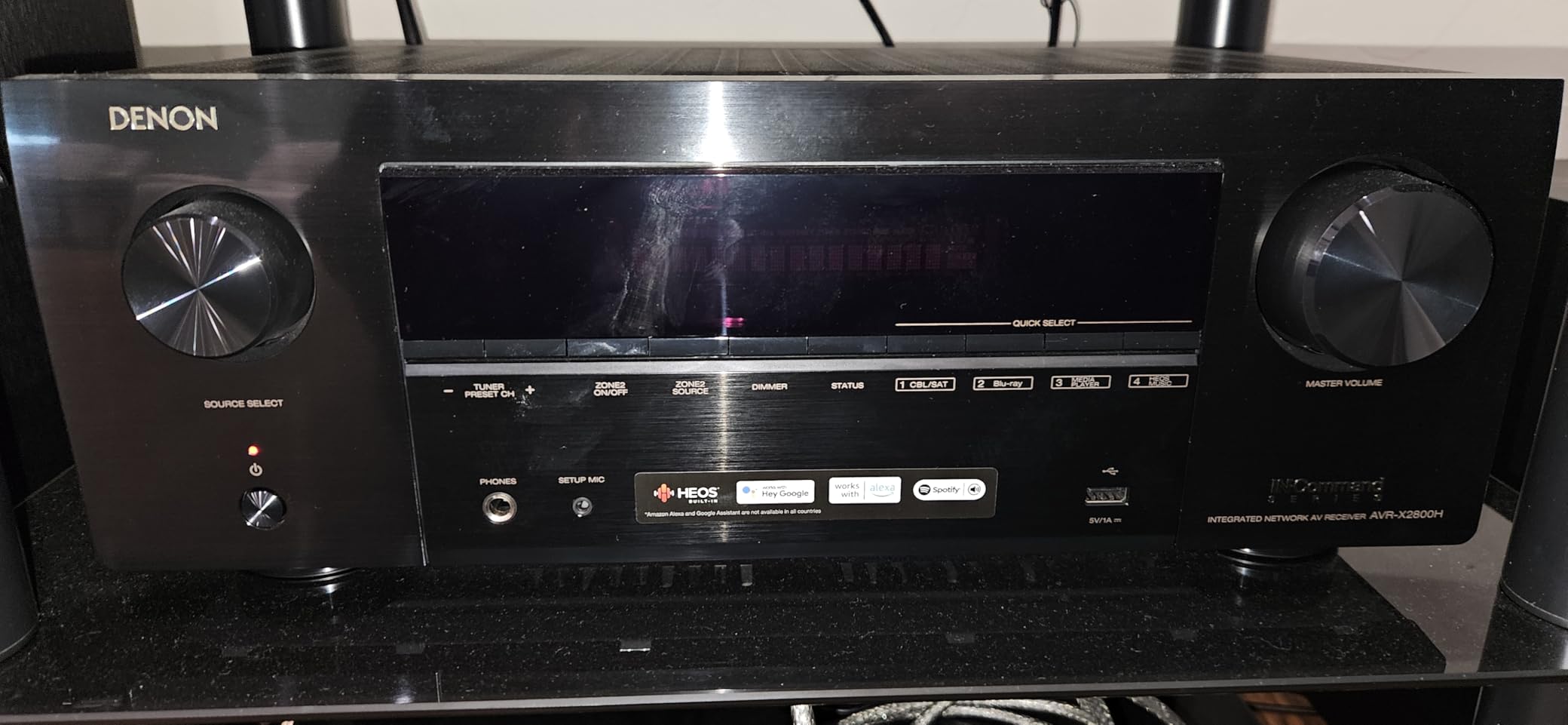 Denon AVR-X2800H 7.2 Channel Home Theater AV Receiver (95W x 7) - 8K UHD customer photo 1