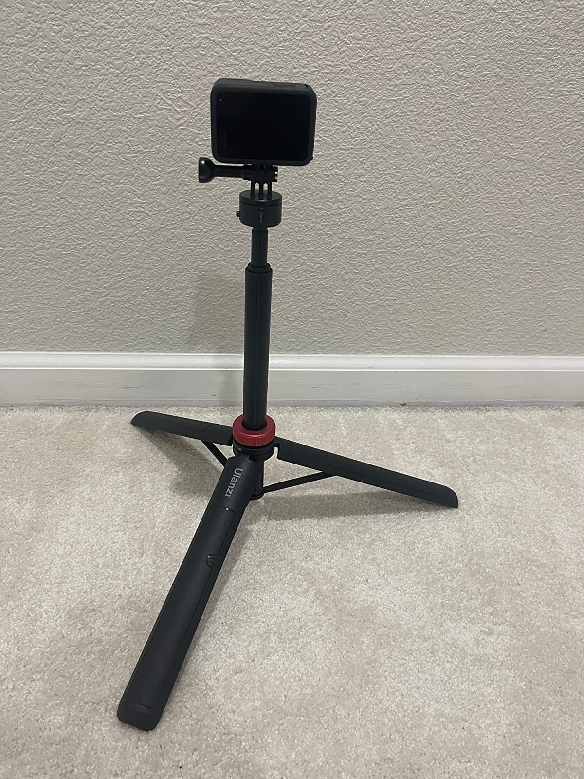 57in Extendable Selfie Tripod for Action Cameras - ULANZI Go Quick II Long Action Camera Stick Tripod Quick Release Adapter Vlog Handle Grip for GoPro Hero Series customer photo 2