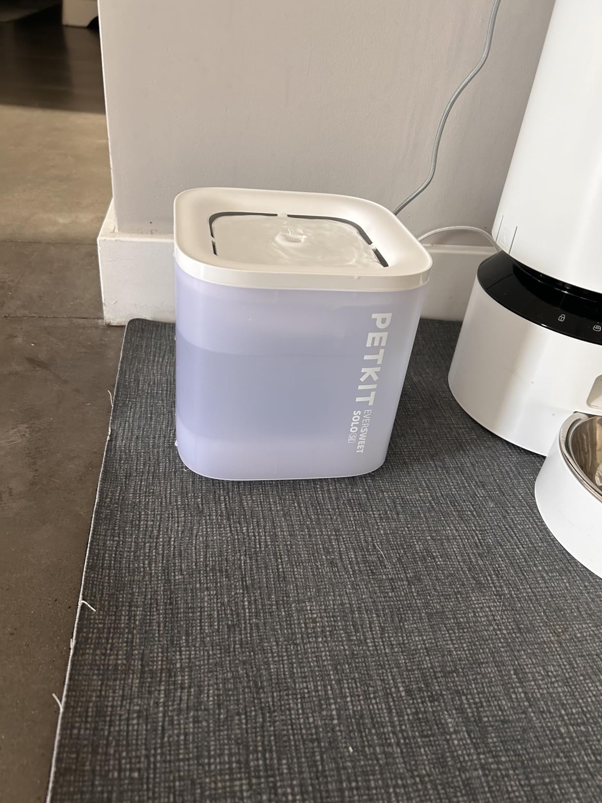 PETKIT Eversweet Solo SE Cat Water Fountain 65oz/1.85L Wireless Pump customer photo 2