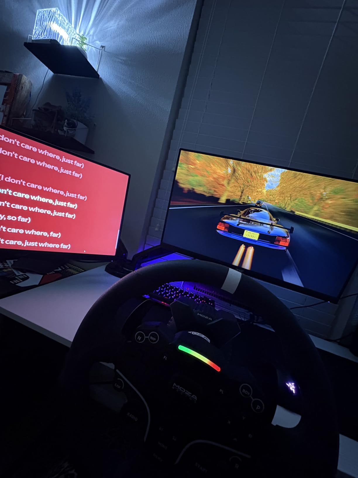 MOZA R3 Racing Wheel and Pedals Bundle for PC, 3.9Nm Direct Drive WheelBase,11-inch ES Lite Steering Wheel,Pedals and Desk Clamp High-Performance Game Racing Simulator for PC User customer photo 2