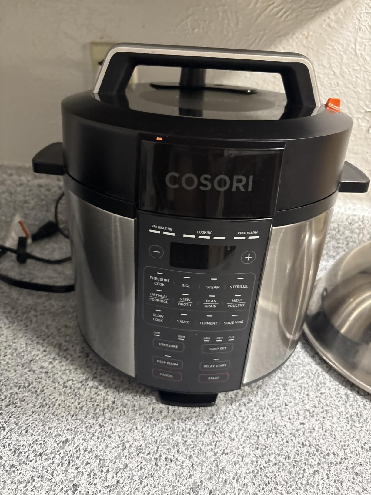 Cosori Pressure Cooker 6QT, 9-in-1, Ceramic Coating Pot, 12 Safety Features customer photo 2