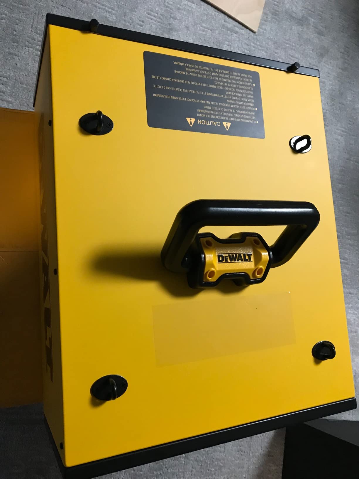 DEWALT Air Filtration System Dust Collector for Woodworking DWXAF101 customer photo 1