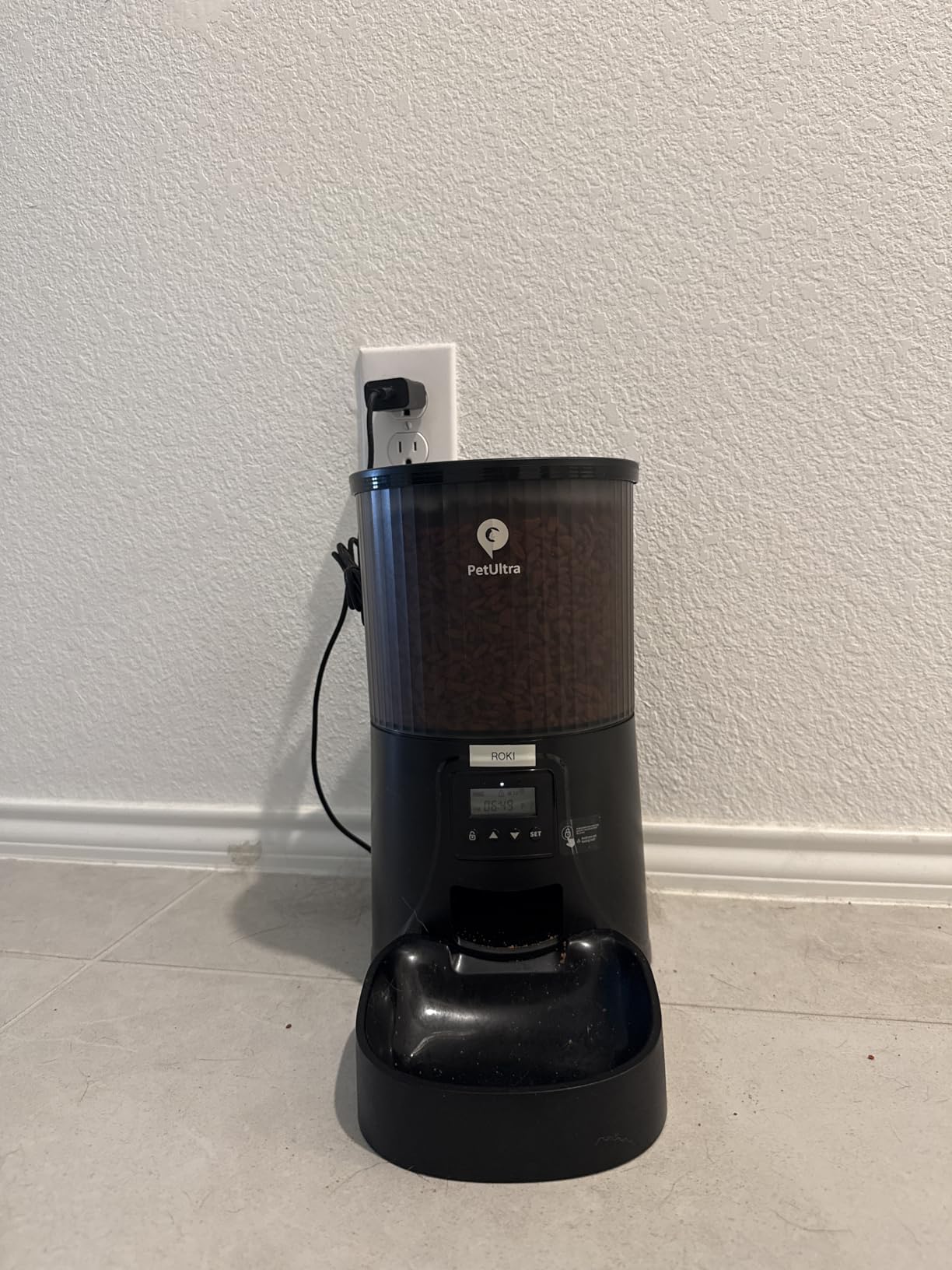 PETULTRA Automatic Cat Feeder: 4L Timed Cats Food Dispenser Programmable customer photo 1