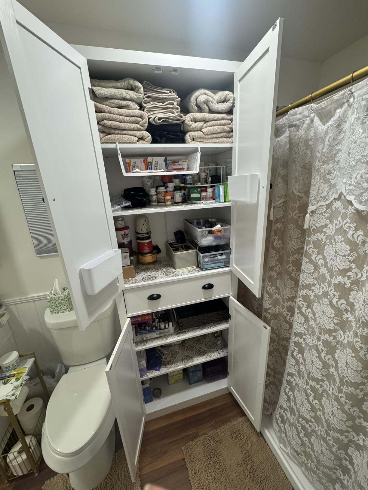 IRONCK Kitchen Pantry Storage Cabinet, 72.6