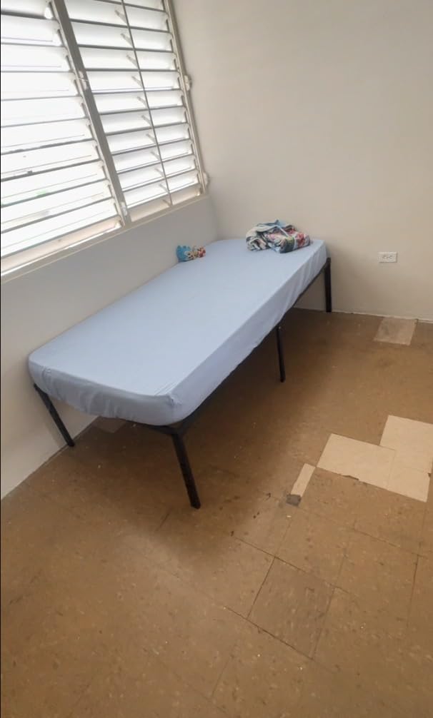 NEW JETO Metal Bed Frame, King Size Bed Frame with Storage Space, 18 Inch | Heavy Duty Sturdy Mattress Foundation, Easy Assembly, No Box Spring Needed, Black customer photo 2