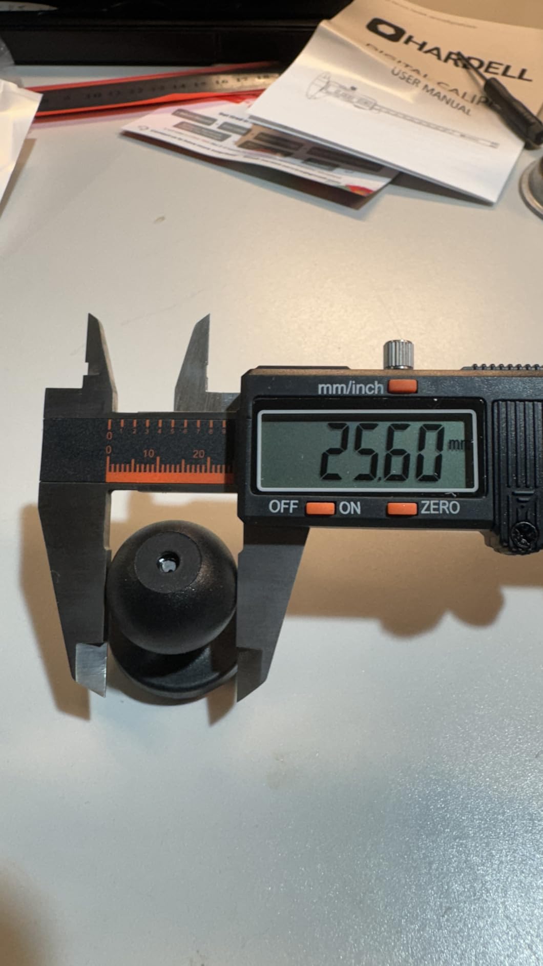 HARDELL Digital Caliper 6 Inch, Caliper Measuring Tool with Large LCD | Stainless Micrometer Calipers, Inch/mm Conversion, 4 Modes, Auto-Off and Sturdy Case. For DIY, 3D Printing and Jewelry customer photo 2