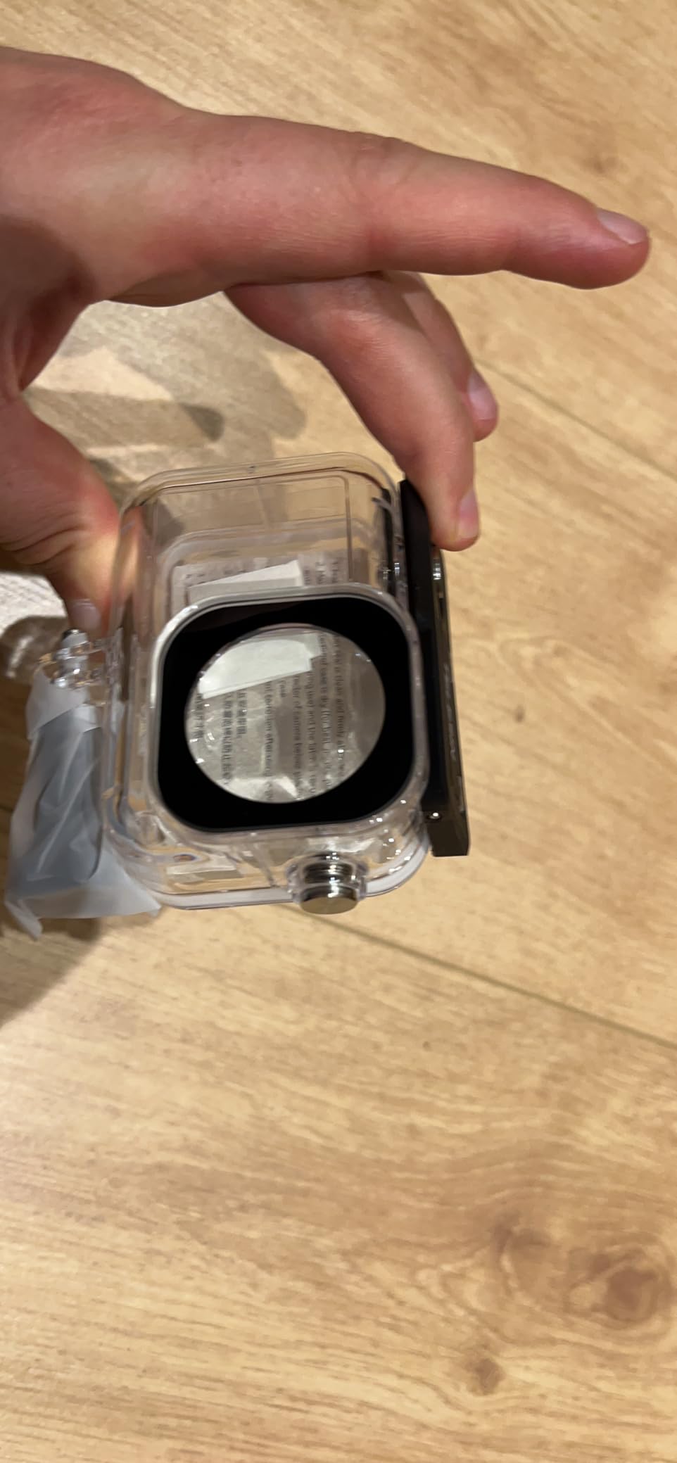 TELESIN Waterproof Case for DJI Action 5 Pro Action 4/3 Camera, with Anti-Fog Underwater Housing Shell Cage Supports 60M/196FT Deep Diving Scuba Snorkeling Swimming with Quick Release Screw customer photo 1