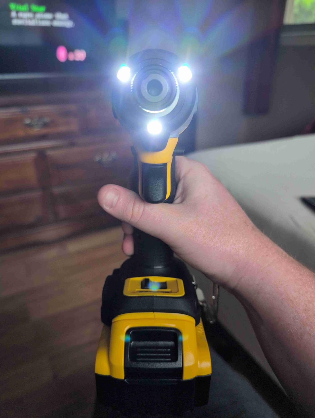 DEWALT 20V MAX XR Impact Driver, 1/4 Inch High Torque Brushless 3 Speed Premium Cordless with LED Light, Extended Runtime, Tool Only (DCF845B) customer photo 1