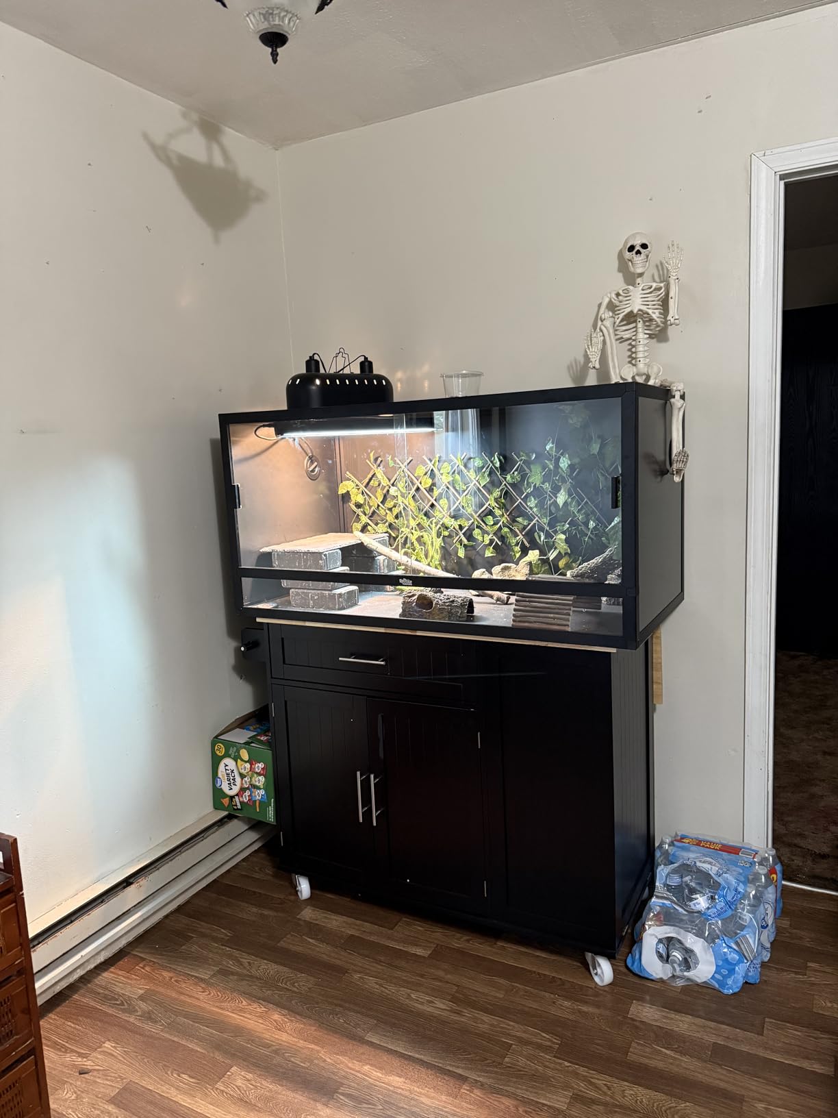 Reptile Habitats 4x2x2 (120 Gallon) Reptile Enclosure V3 PVC Panels, Glass Doors, Lightweight, Easy to Assemble, Heavy Duty Screen, Aluminum Frame customer photo 2