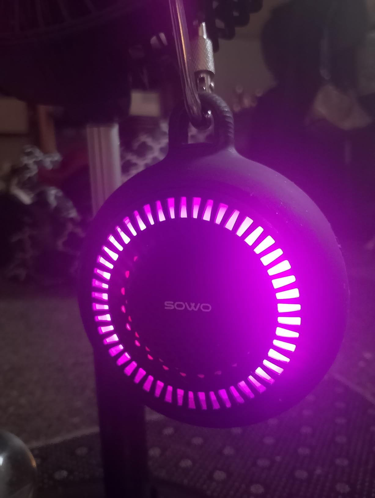 SOWO Shower Speaker Bluetooth Waterproof, Small Speaker Portable Wireless customer photo 1