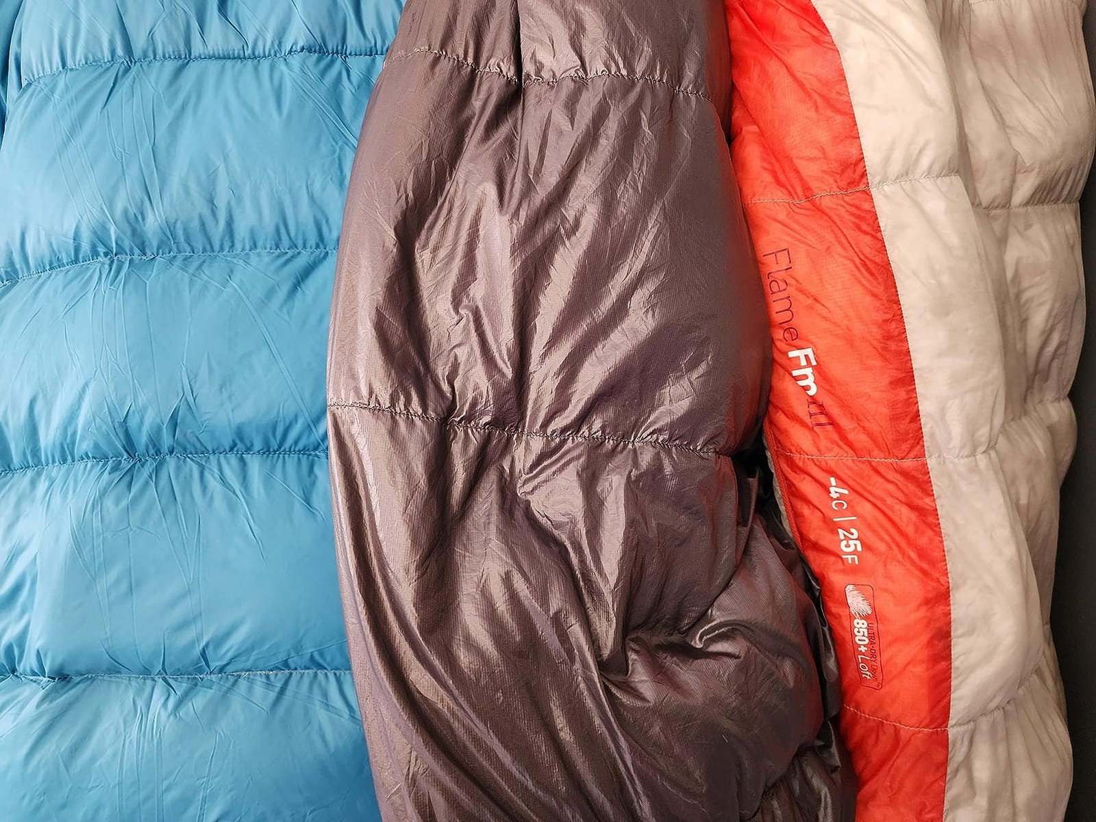 Ultralight Down Sleeping Bag for Adults, 600 Fill Power Backpacking customer photo 2