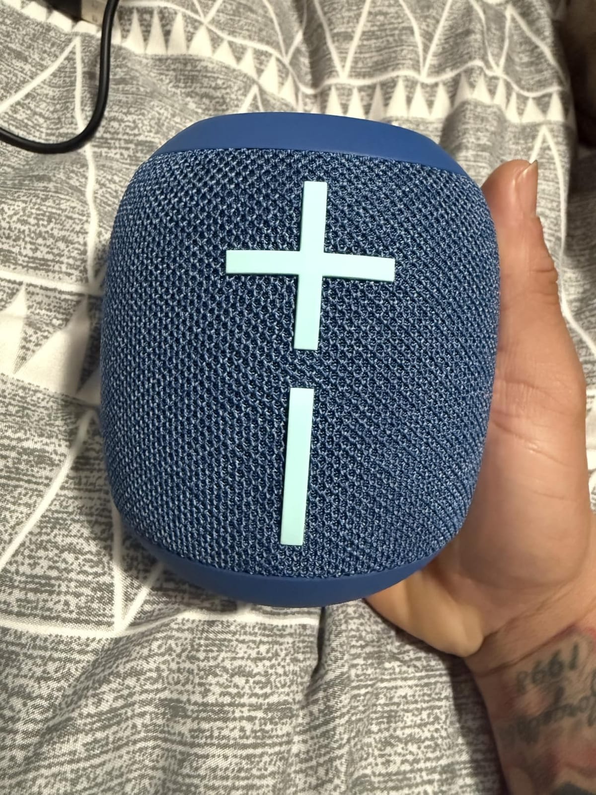 Ultimate Ears WONDERBOOM 4 Portable Waterproof Speaker - Blue customer photo 2
