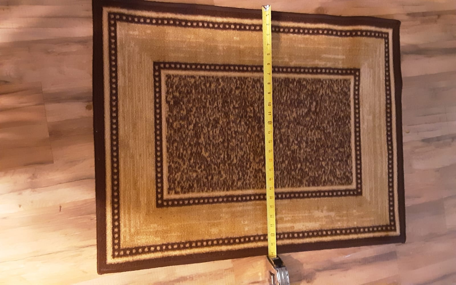 Ottomanson 2-Piece Kitchen Rug Set - Non Slip, Runner & Small Area Rug - Border - 20