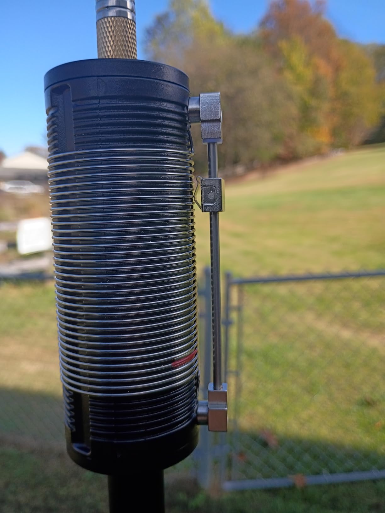 JPC-12 HF Antennas for Ham Radio 7-50MHz All Band HF Vertical Antenna with Low SWR 40m-6m 8 Bands Easy Setup for POTA/Field Day for Outdoor 4.1 Meter(13.5Ft) customer photo 2
