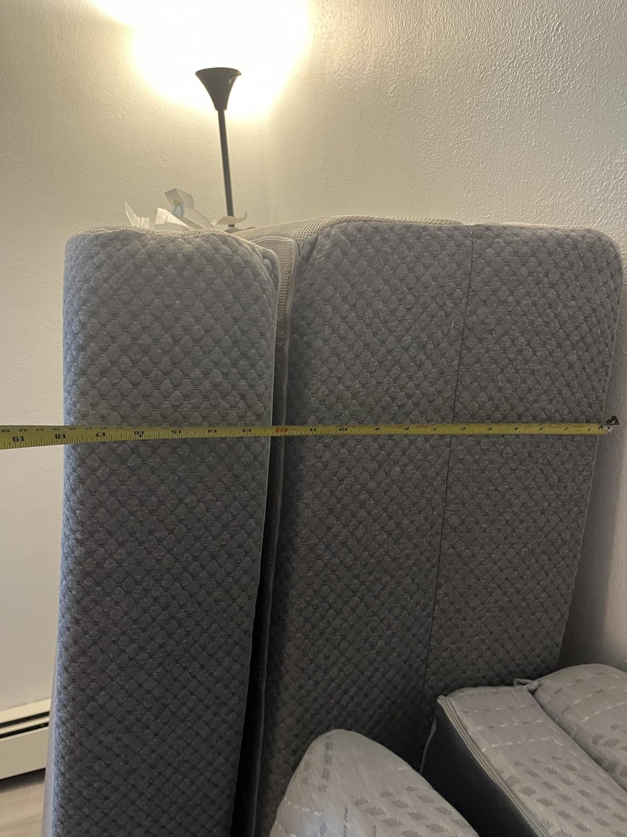 MLILY Single Trifold Mattress, 4 Inch Foldable Gel Memory Foam Mattress | Portable 75