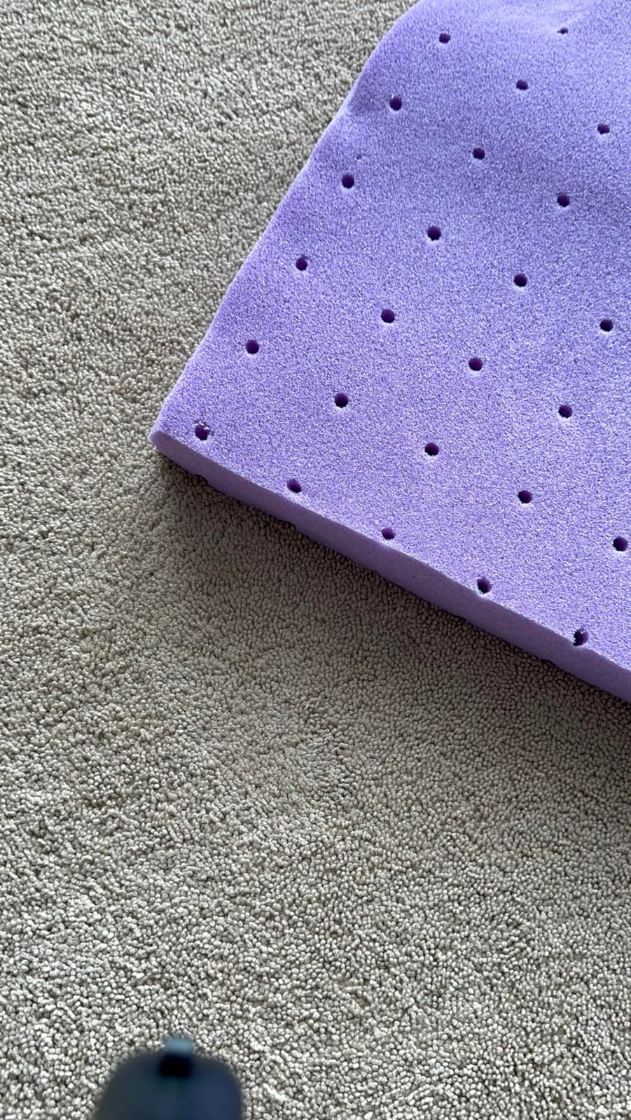 SINWEEK 3 Inch Gel Memory Foam Mattress Topper Queen Size, Ventilated High Density Pad for Back Pain, Bed Topper with Removable Soft Cover, CertiPUR-US Certified customer photo 2