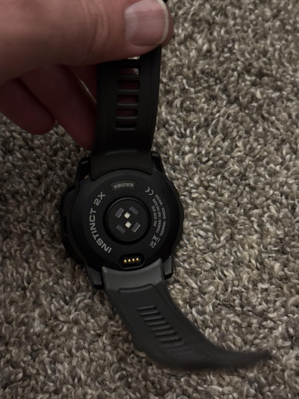 Garmin Instinct® 2X Solar, Rugged Outdoor Smartwatch, 50mm, Graphite customer photo 1