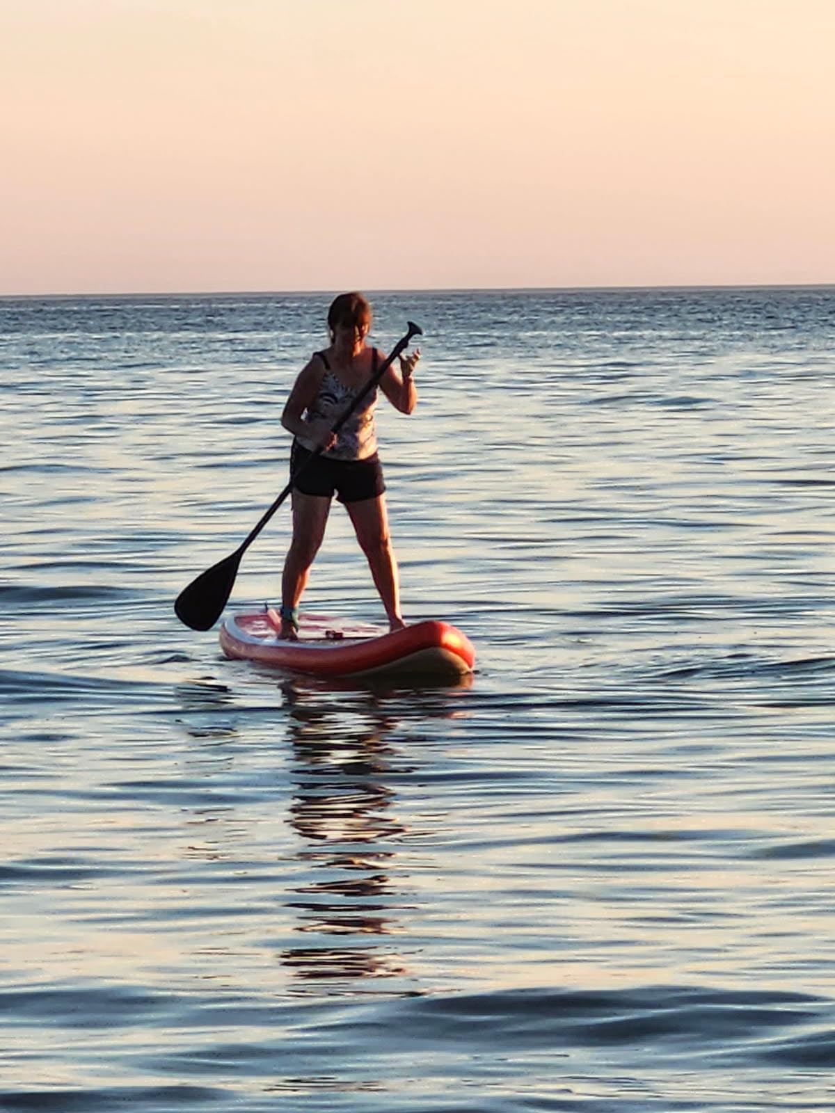 FEATH-R-LITE Inflatable Stand Up Paddle Board with Beginner SUP Accessories | 10’6’’/11' Ultra-Light SUP,Anti-Slip EVA Deck,Versatile Yoga Inflatable Paddle Boards for Adults & Youth of All Skill Levels customer photo 1