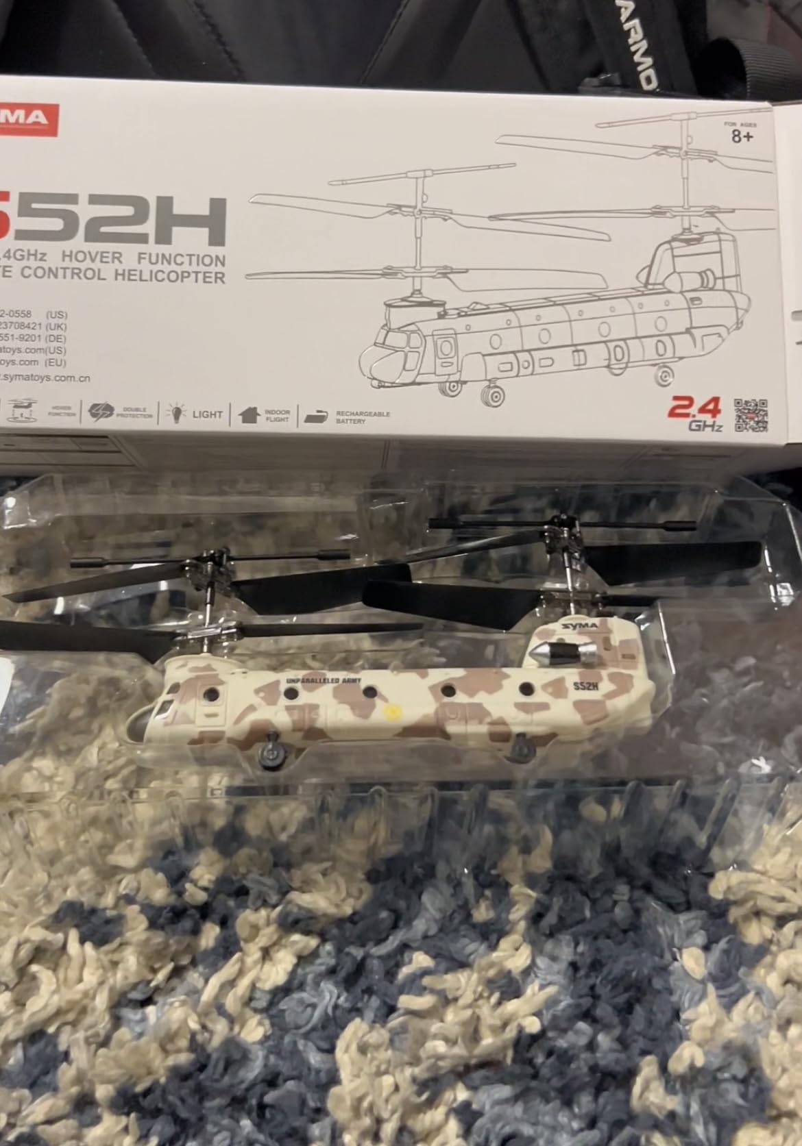 SYMA S52H Military Transport RC Helicopter for Kids, Altitude Hold customer photo 1