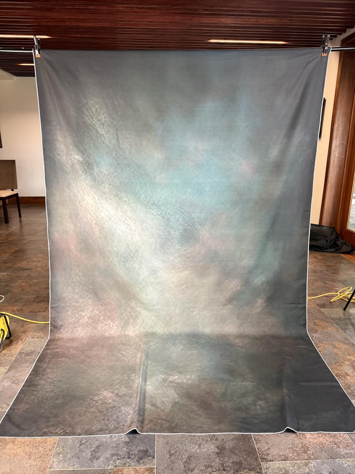 5x7ft Gray Abstract Photography Backdrops Grey Portrait Photo Studio Prop Background for Photographyer Ash Texture Backdrop for Party customer photo 2