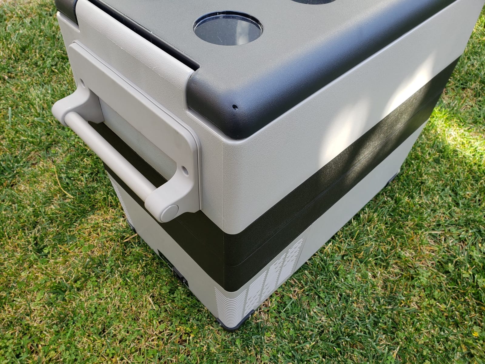 EUHOMY 48QT 12 Volt Refrigerator, -4℉~68℉ Portable Freezer for Car | No Ice Needed, 12V&100-240V, Compressor Cooling, ECO/MAX Modes, 3-Level Battery Protection, Truck/Travel/Home Use,Low Noise customer photo 1