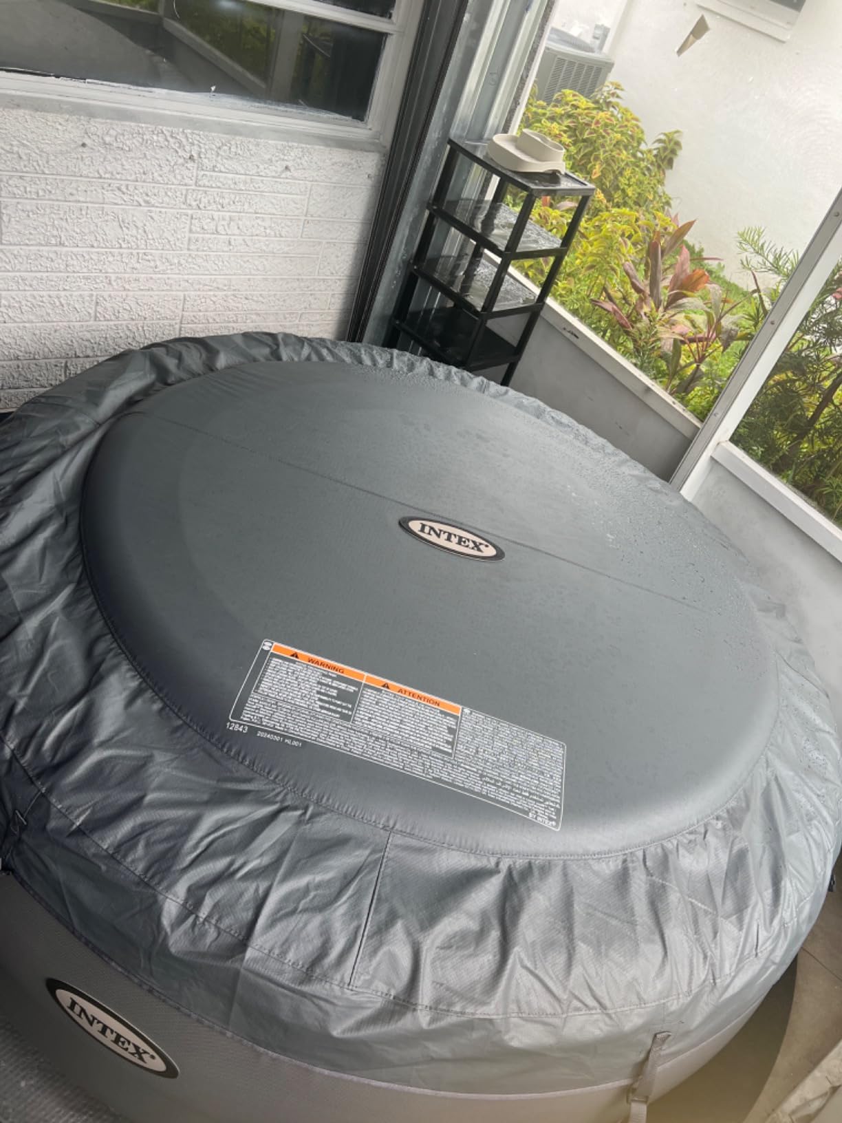 INTEX SimpleSpa 4 Person Inflatable Hot Tub, Portable Spa with 100 Jets customer photo 2