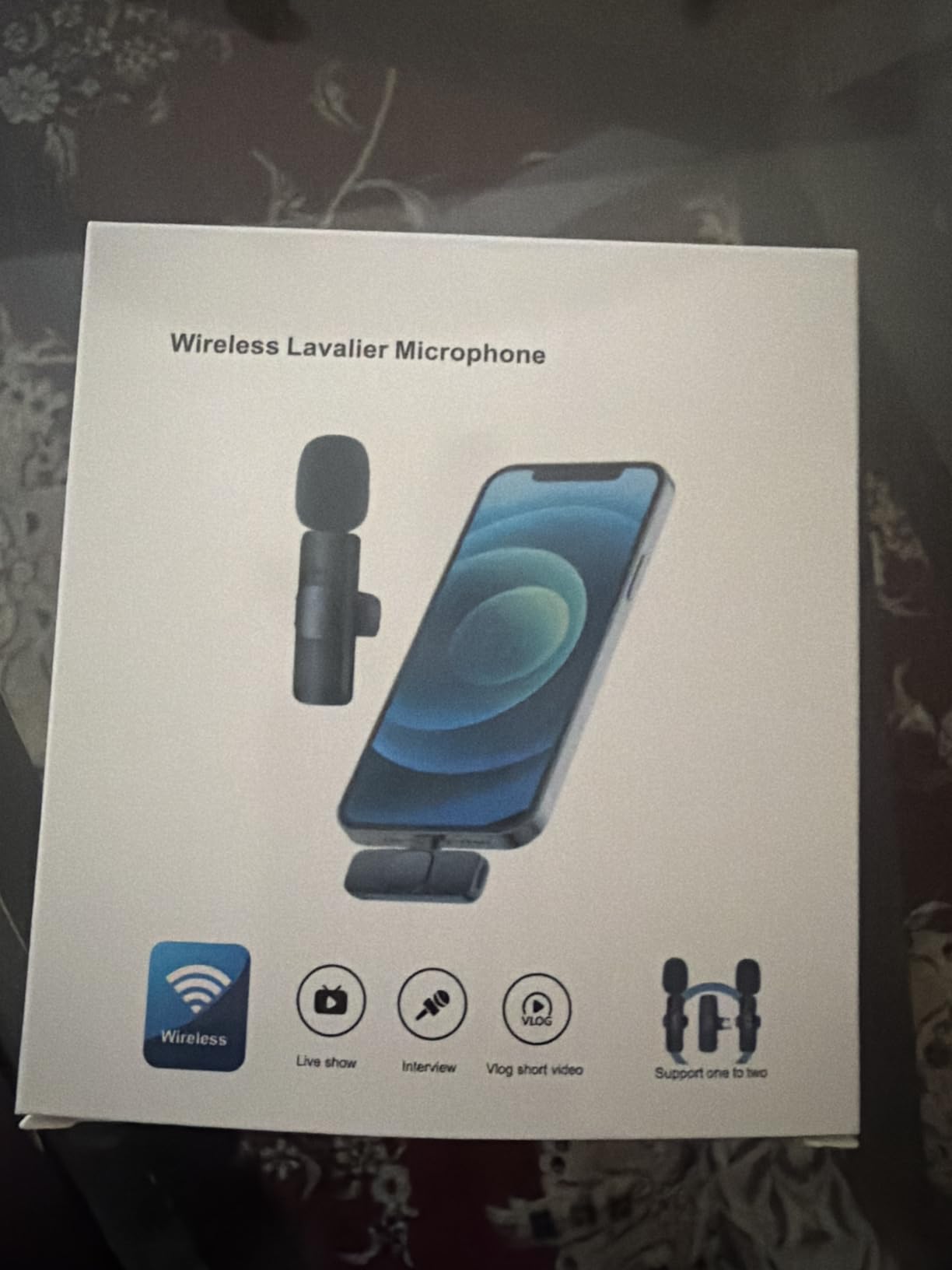 Labstandard Professional Wireless Lavalier Lapel Microphone for iPhone, iPad, mini Video Recording Mic forInterview Video Podcast Vlog YouTube&Livestream, Noise Reduction, Plug &Play customer photo 1