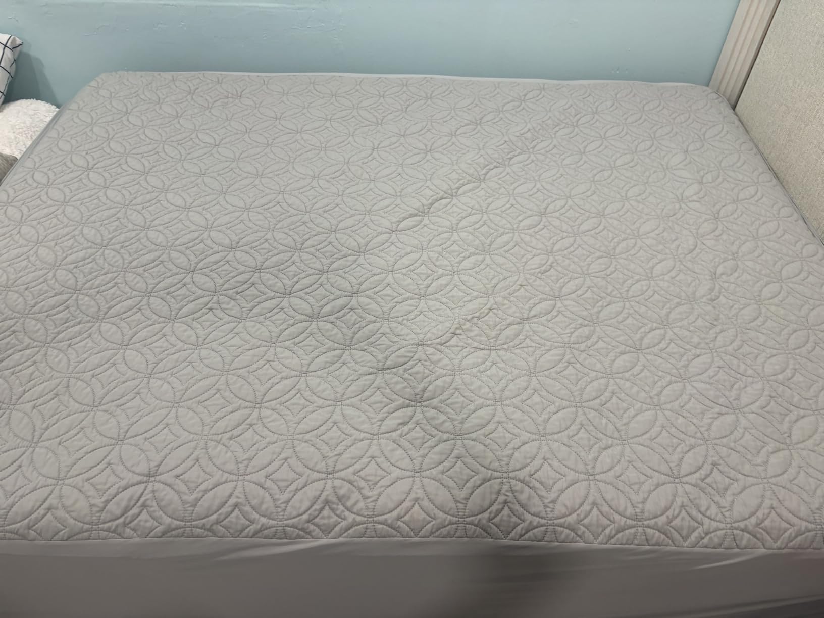 BEDLORE Waterproof Mattress Protector, Queen Size Mattress Pad Noiseless | Deep Pockets Fit 6