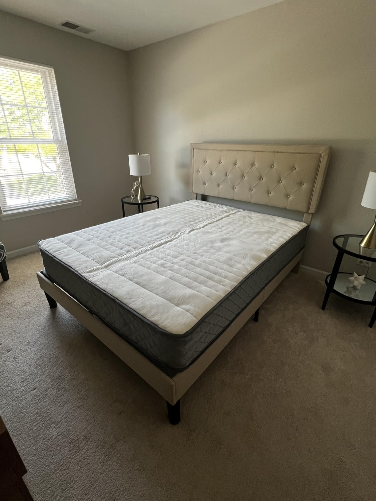 PurrJoys Full Mattress, 12 Inch Cooling-Gel Memory Foam and Pocket Spring Hybrid Mattress, Full Size Mattress in a Box, CertiPUR-US Certified, Medium Firm, Double Mattress customer photo 1
