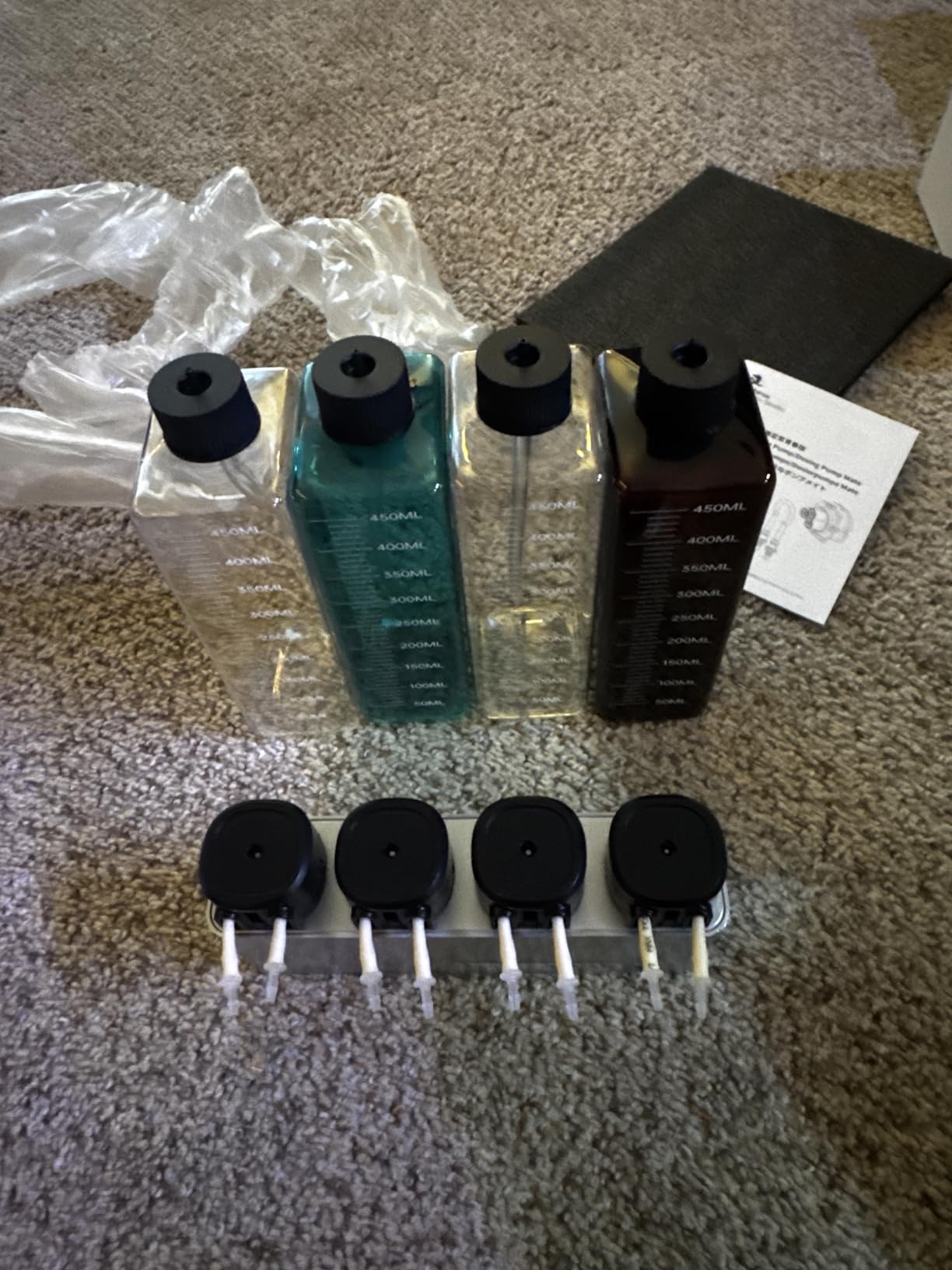 Chihiros Dosing Pump System - 4-Channel Automatic Aquarium Doser with Smart App Operation for Precision Nutrient Delivery, 4 Dosing Containers, Holder & Tubing for Reef Tank & Freshwater Setups customer photo 2