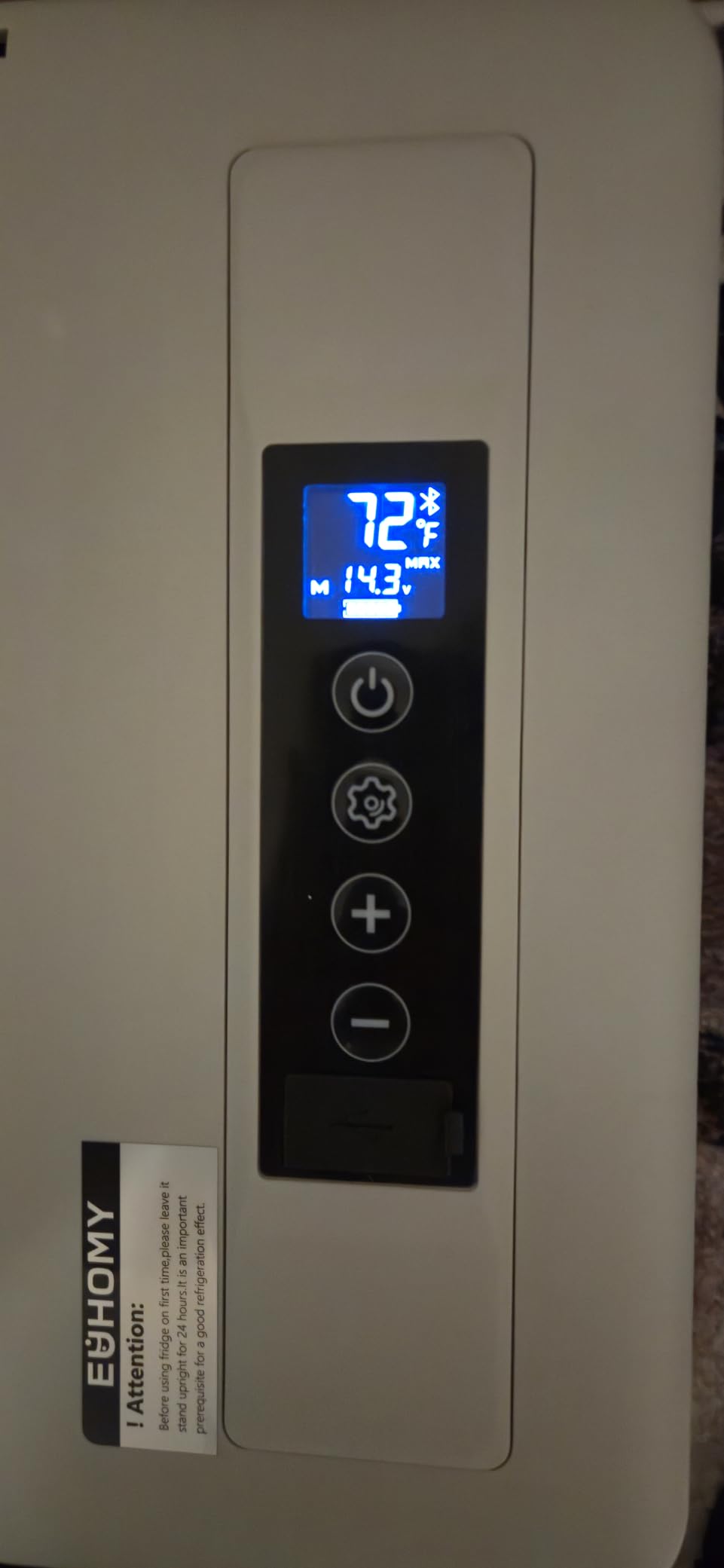 EUHOMY 19QT 12 Volt Refrigerator, -4℉~68℉ Electric Cooler for Car customer photo 1