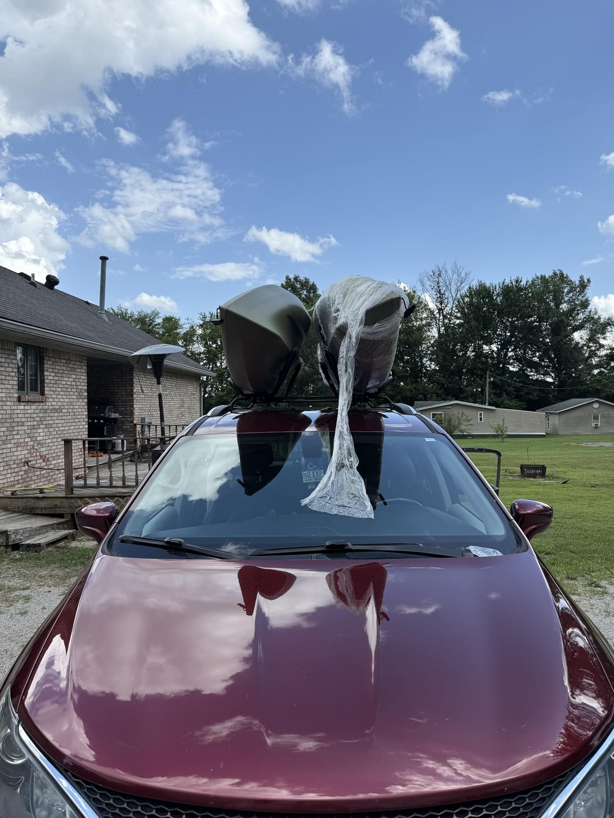 2 Pairs Kayak Roof Rack for Car Top Roof Mount Carrier customer photo 1