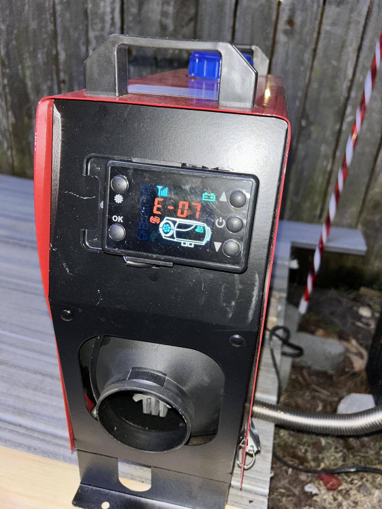 ZHIBANG 12V 8KW Diesel Air Heater with LCD Display &5L Fuel Tank customer photo 2